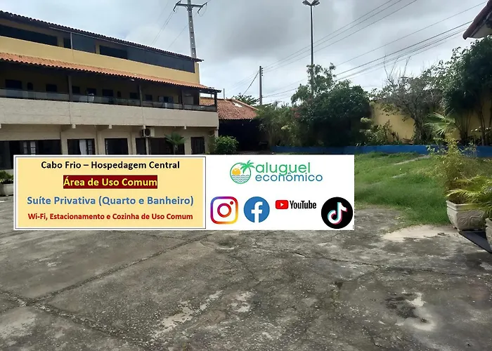 - Hospedagem Central - Aluguel Economico
