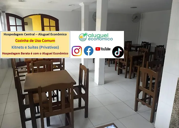 - Hospedagem Central - Aluguel Economico